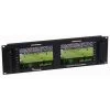 MuxLab 500841-V2 HDMI/3G-SDI 4K30 Dual-Display Monitor 7″