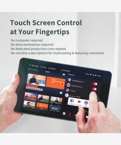 YoloBox PRO Portable All-in-One Multi-Camera Live Streaming Encoder -Beveiligingscamera Winkel yololiv yolobox pro 1